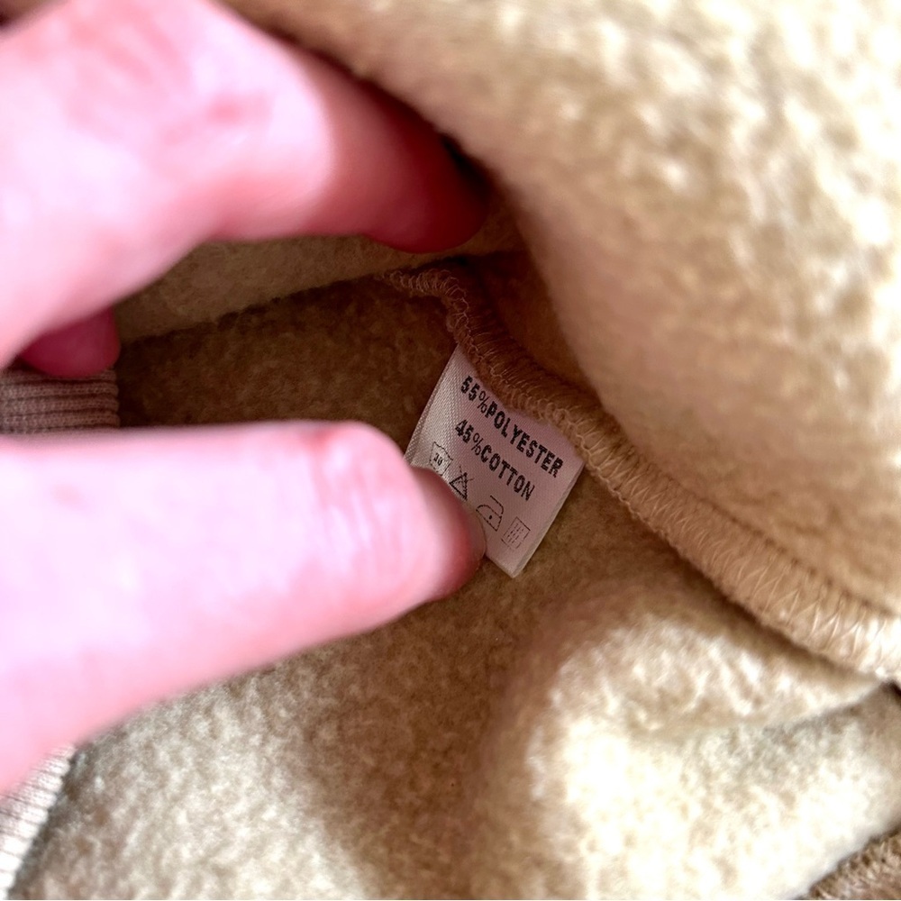 Tan Hamster Sweatshirt Size M - Picture 5 of 9